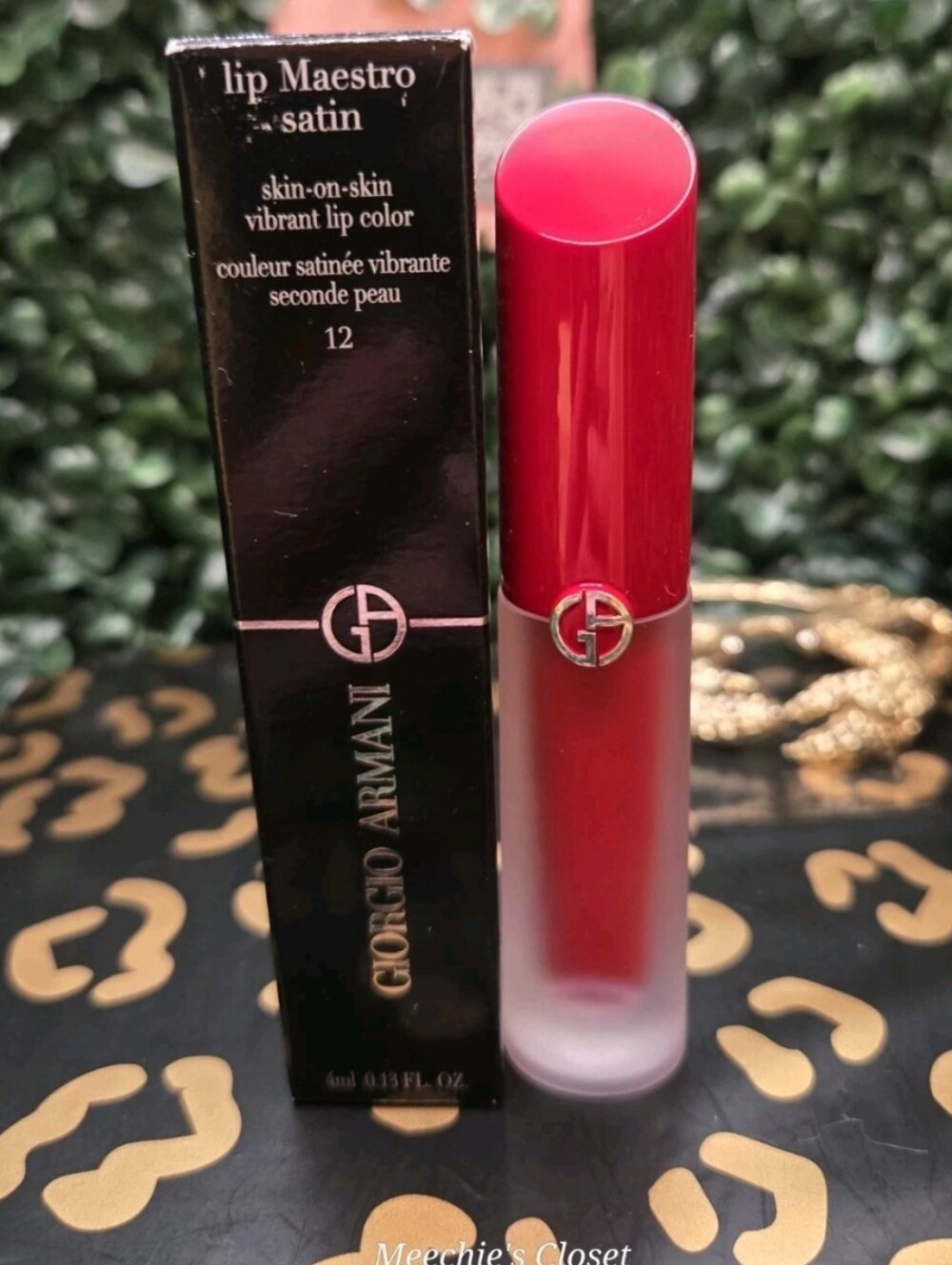 Giorgio Armani Lip Maestro Satin Secret Date 12 NIB